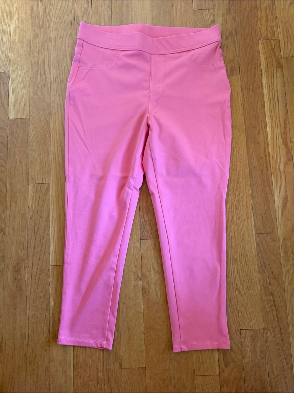 Time And Tru Pink Capri Cropped Pants Size L